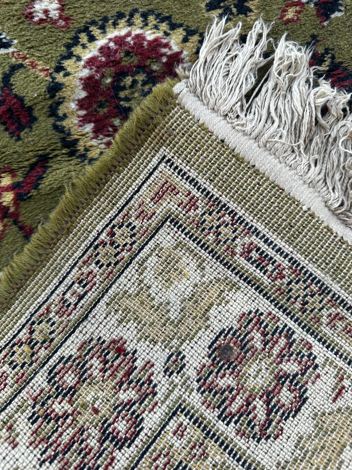 Tapis oriental en laine
