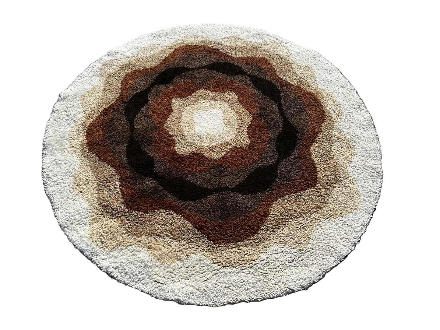 Tapis rond design 210cm de diamètre