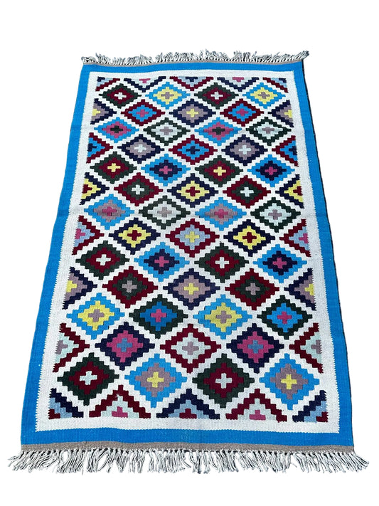 Tapis kilim fait main 220cm x 130cm