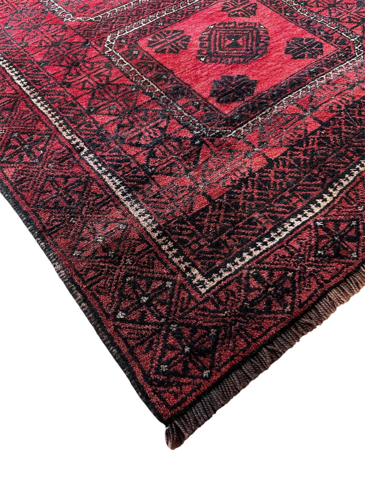 Tapis Afghan fait main 160cm x 100cm