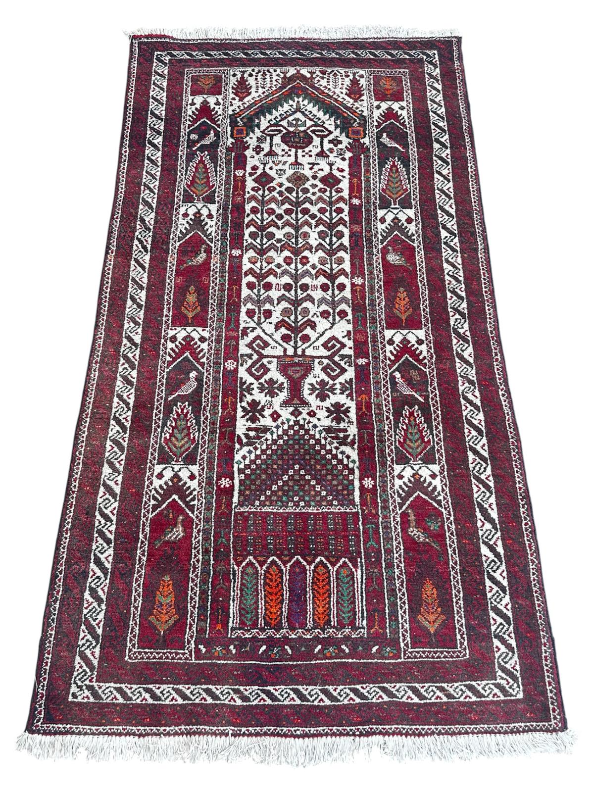 Tapis persan fait main 200cm x 110cm