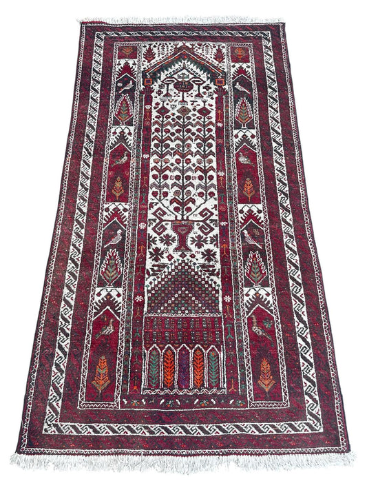 Tapis persan fait main 200cm x 110cm