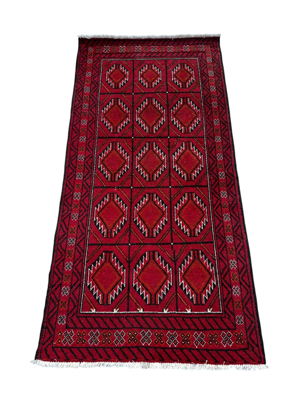 Tapis persan fait main 200cm x 100cm
