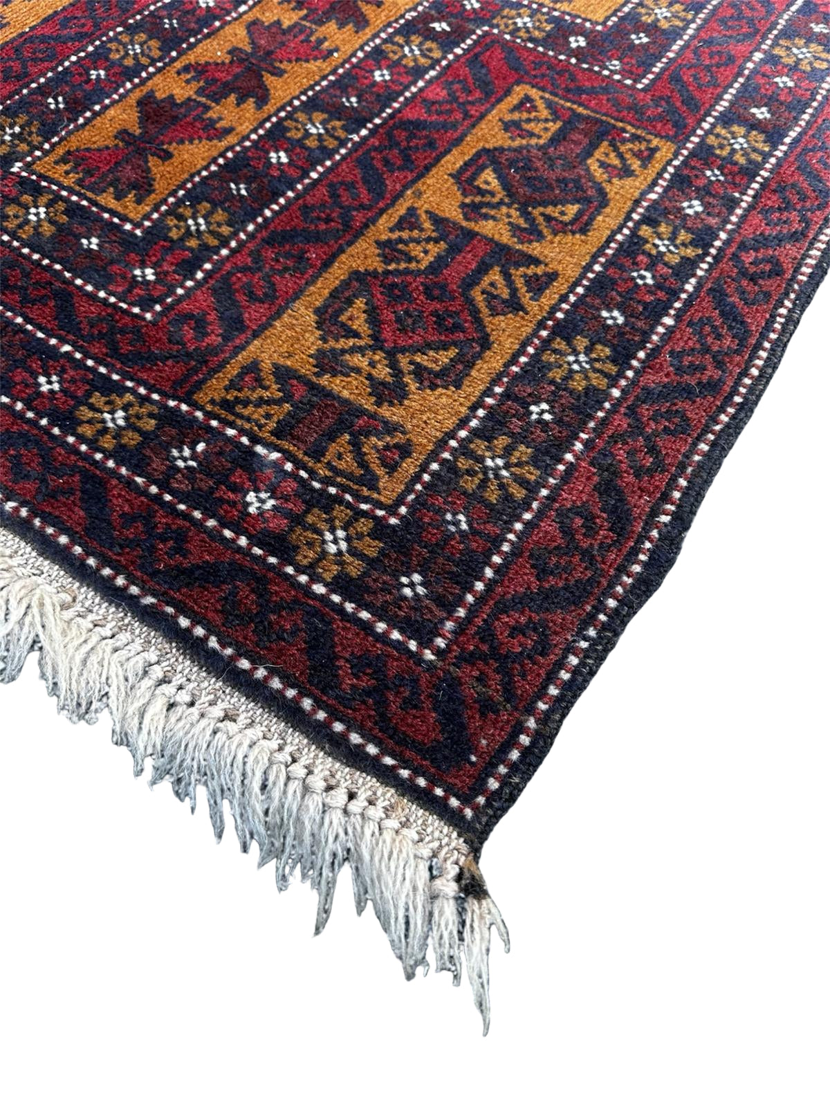 Tapis Afghan fait main 140cm x 90cm