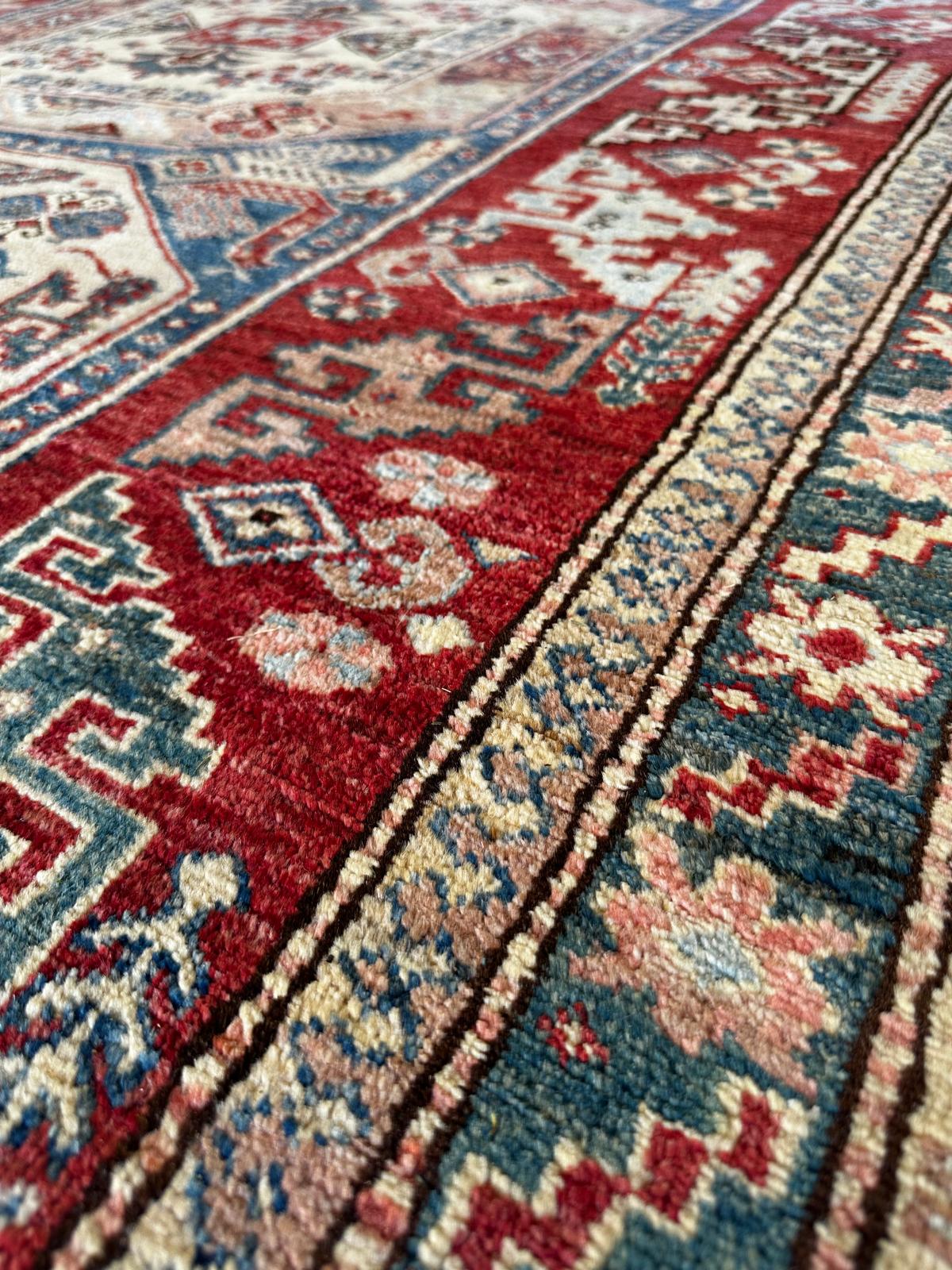 Tapis kazak fait main 2m x 3m