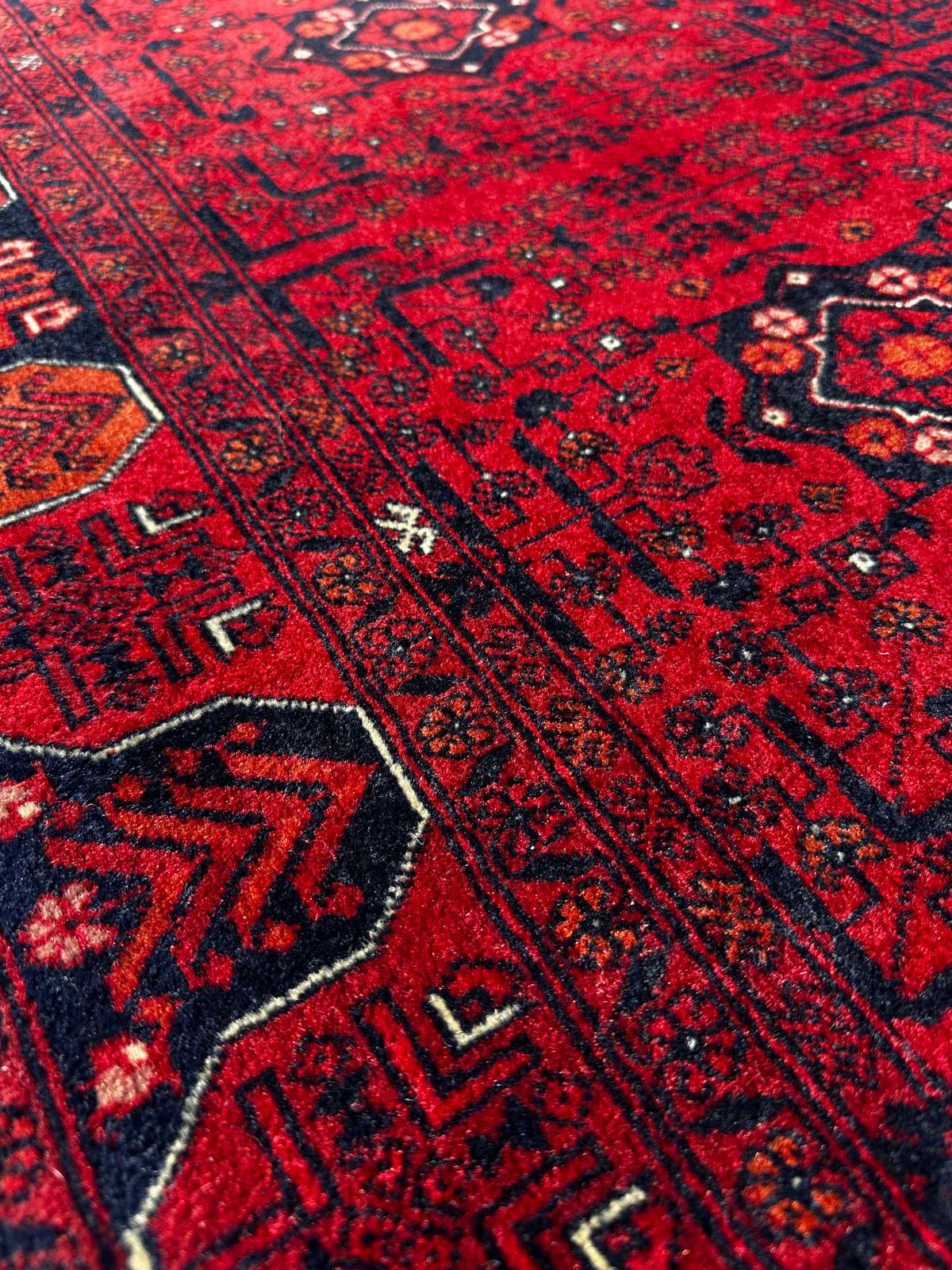 Tapis Afghan fait main 160cm x 100cm