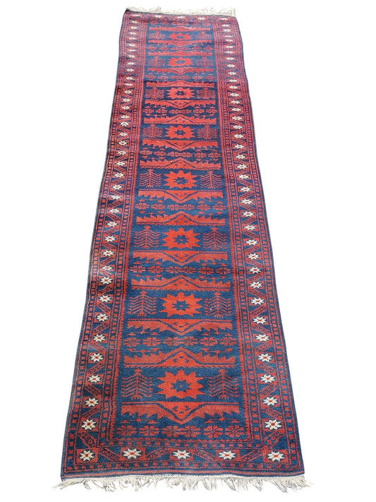 Tapis Turc de couloir 295cm x 68cm