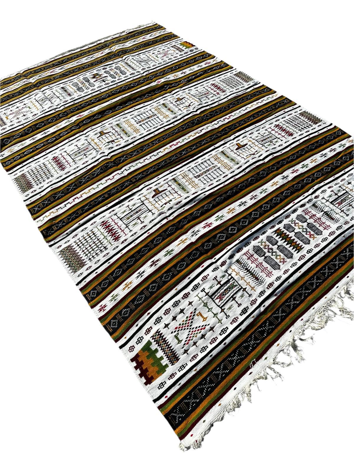 Tapis kilim fait main 2m x 3m
