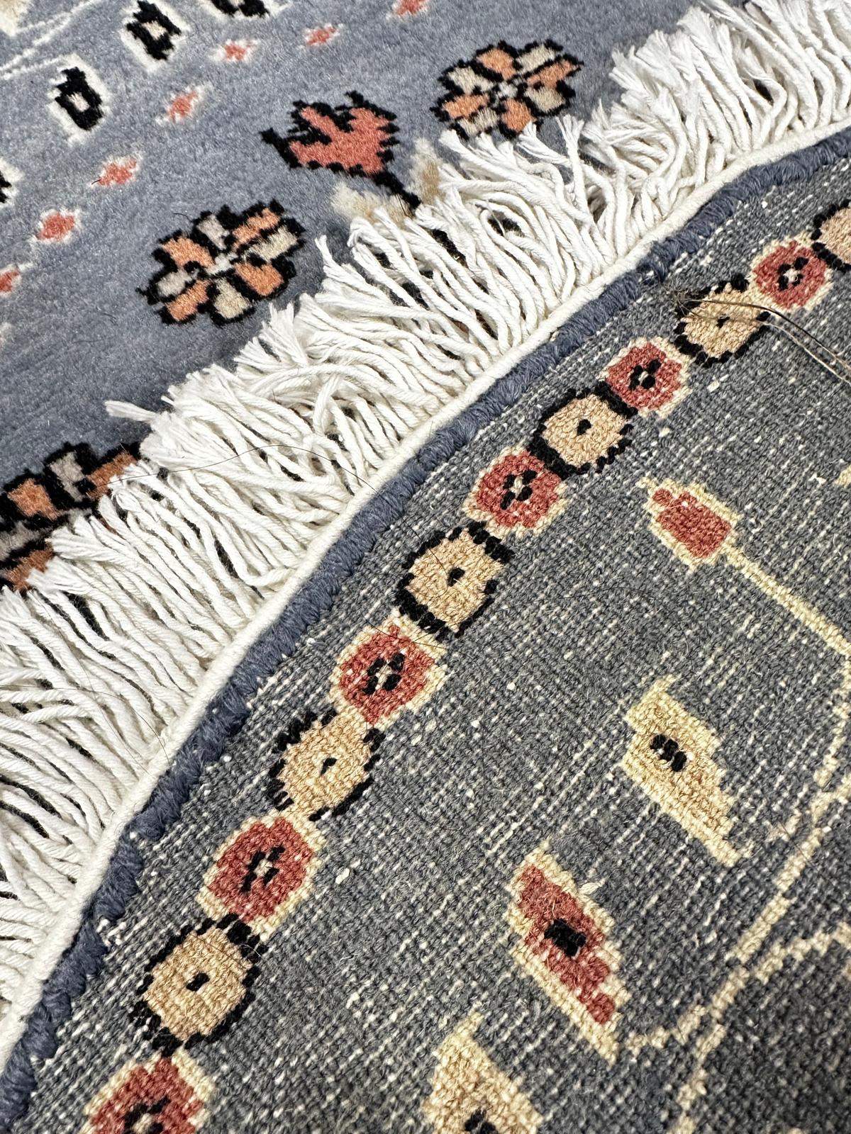 Tapis persan rond fait main 80cm