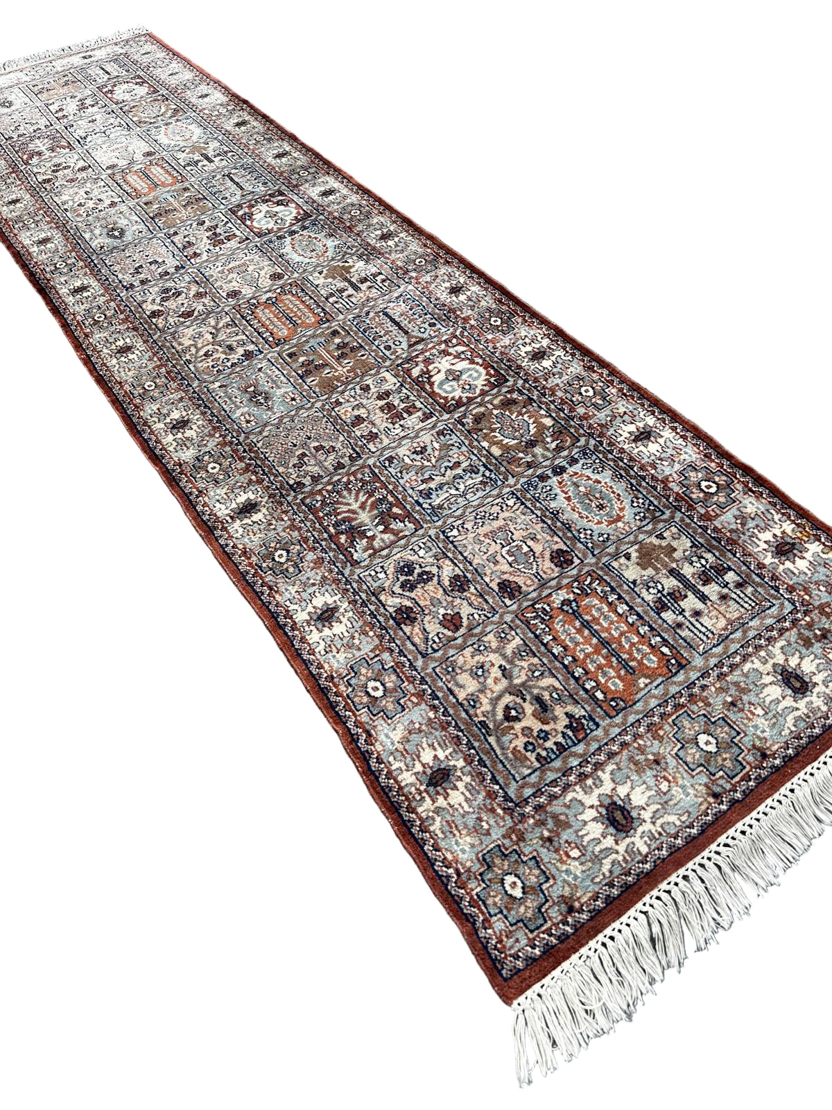 Tapis persan de couloir fait main 300cm x 80cm