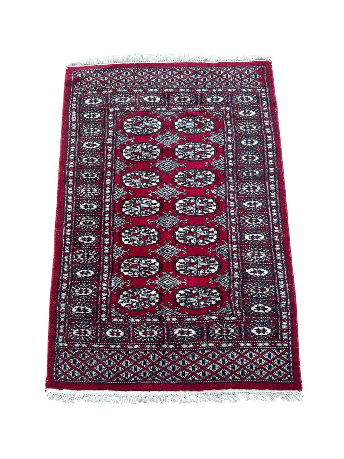 Tapis Boukhara fait main 120cm x 80cm