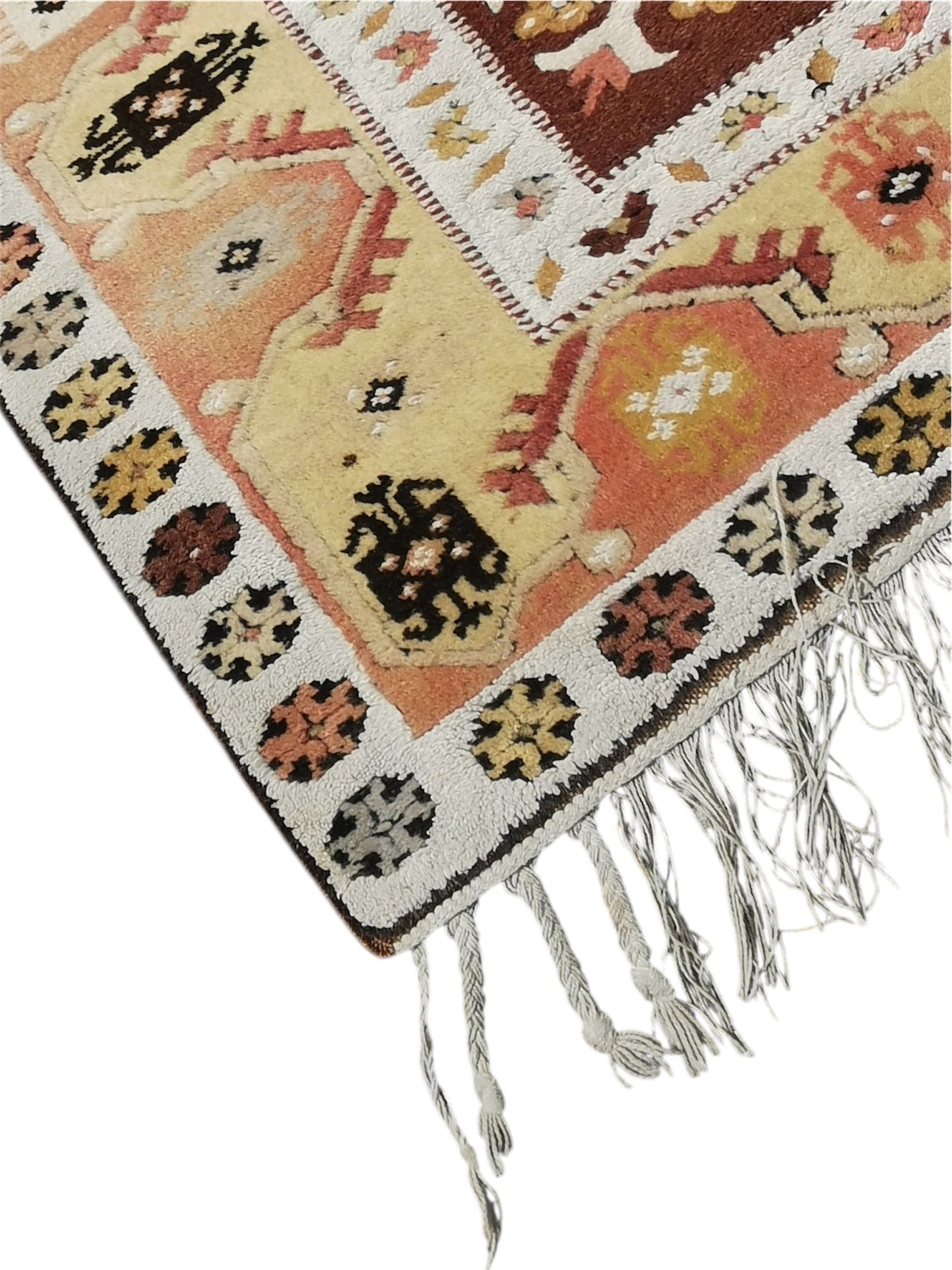 Tapis Turc fait main 1,4m x 0,9m
