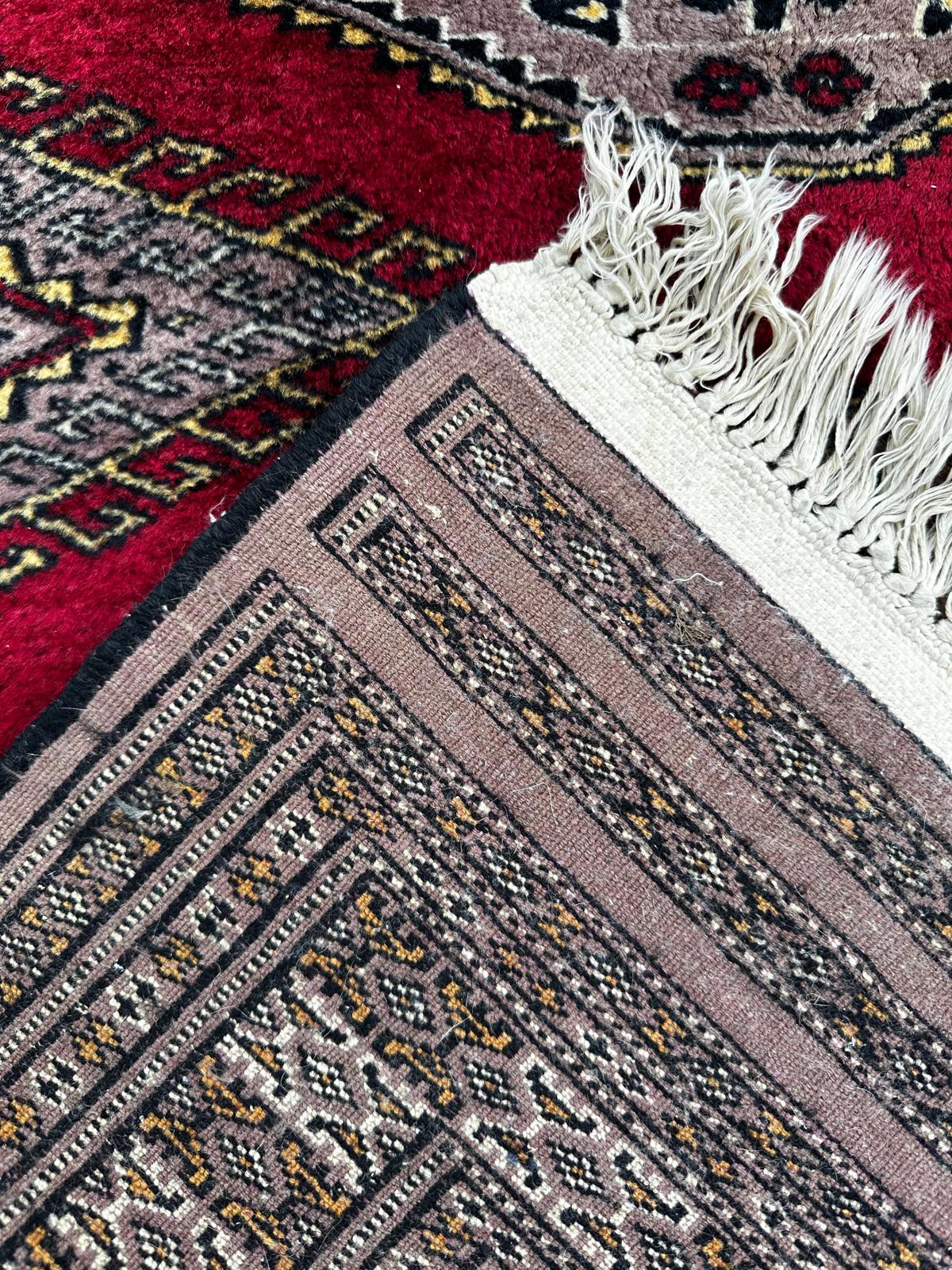 Tapis pakistanais fait main 130cm x 80cm
