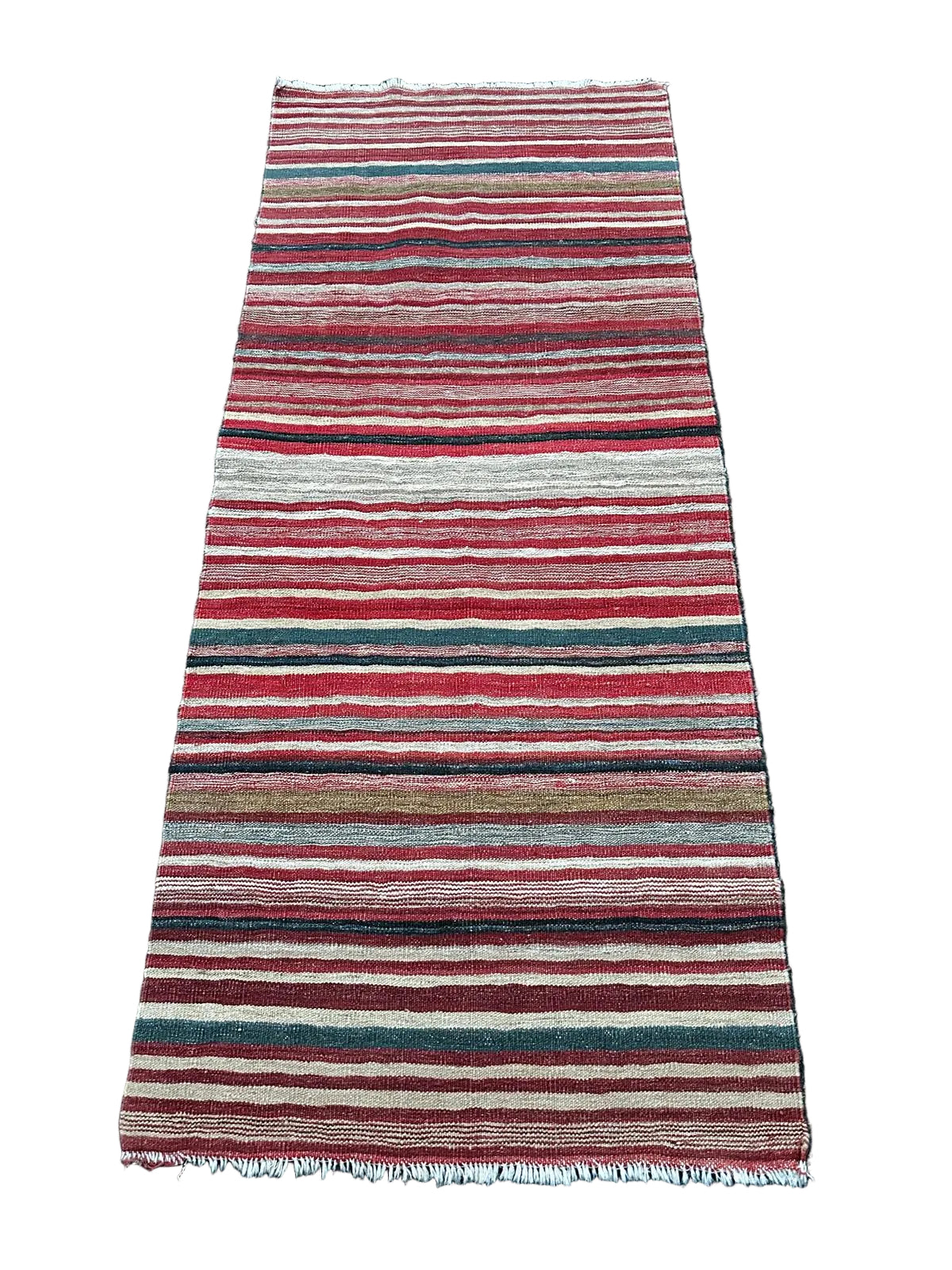 Tapis kilim de couloir fait main
