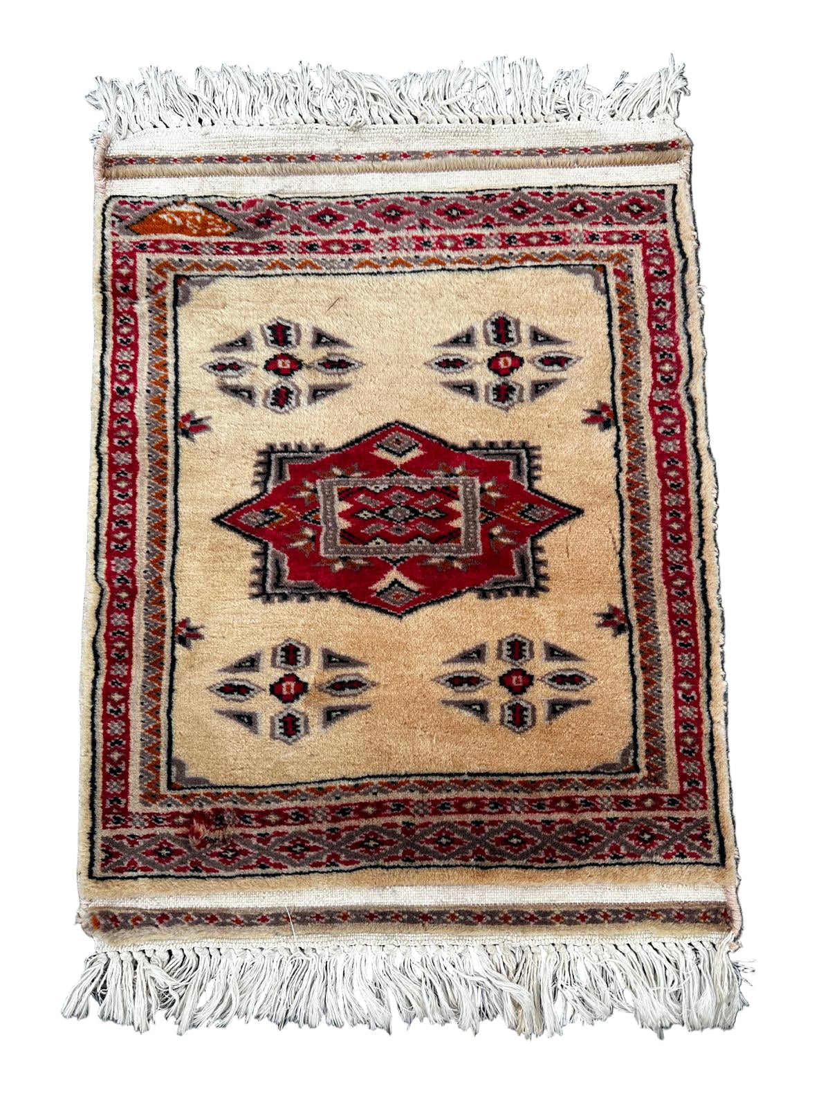 Tapis persan carré 70cm x 50cm