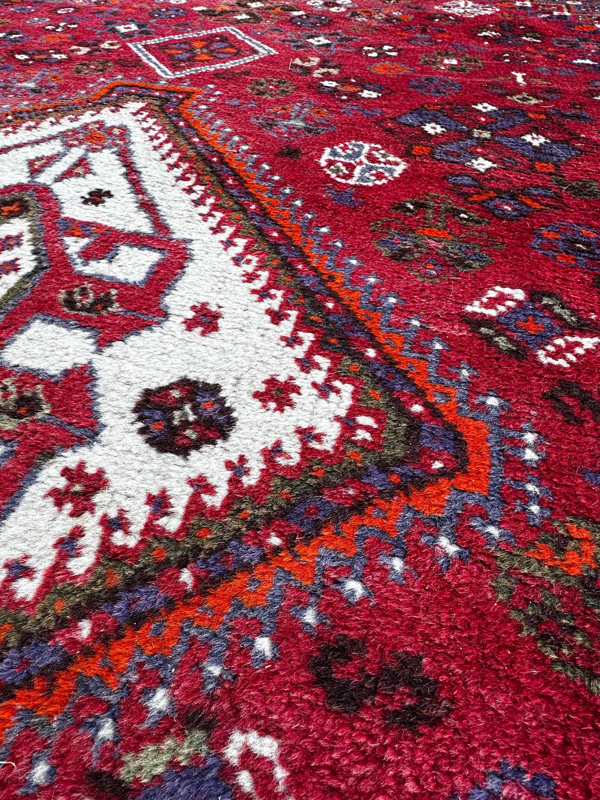 Tapis persan Shiraz Fait main 2m x 3m