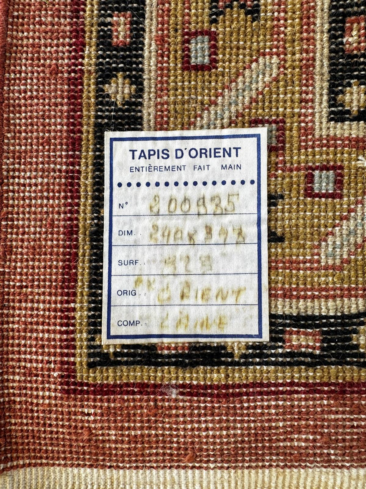 Grand tapis chinois fait main 240cm x 340cm