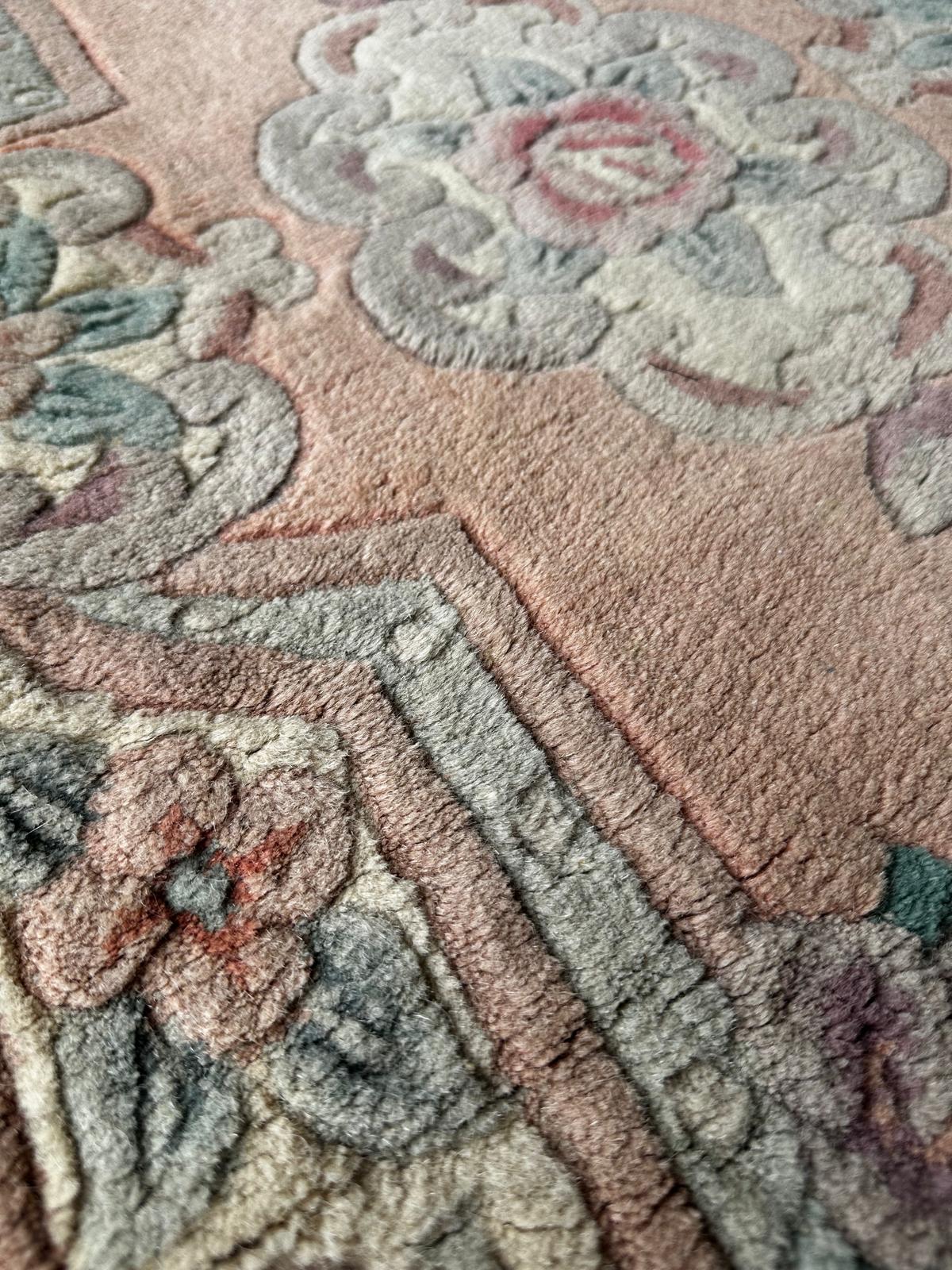 Tapis chinois fait main 100cm x 60cm
