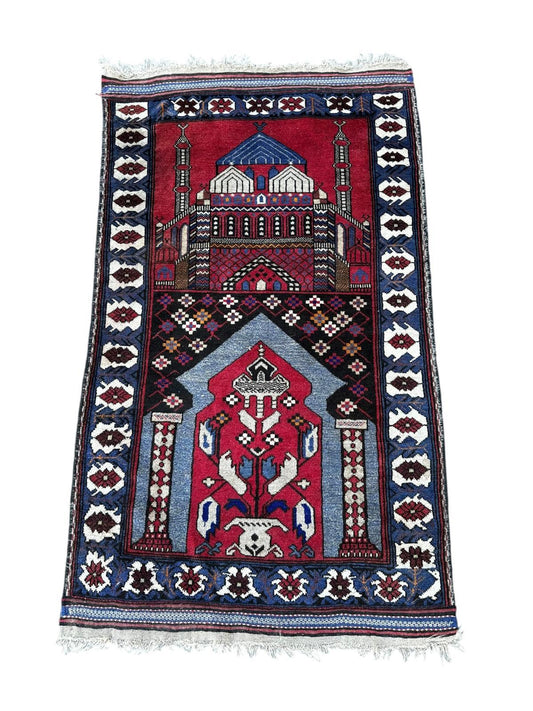 Tapis persan fait main 145cm x 90cm