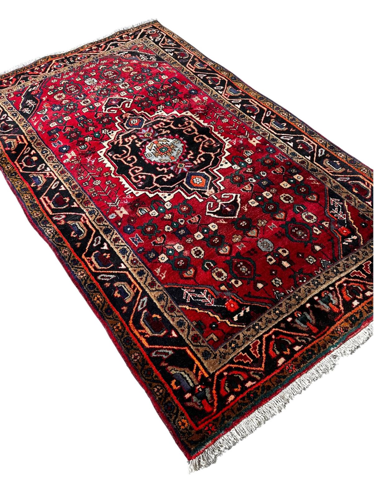 Tapis Hamadan fait main 125cm x 210cm