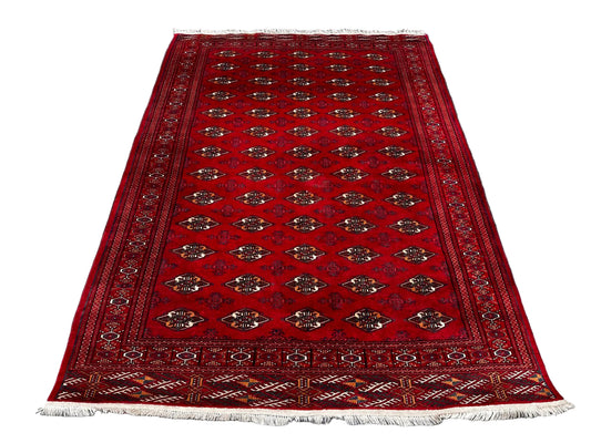 Tapis Turkmène fait main 280cm x 200cm