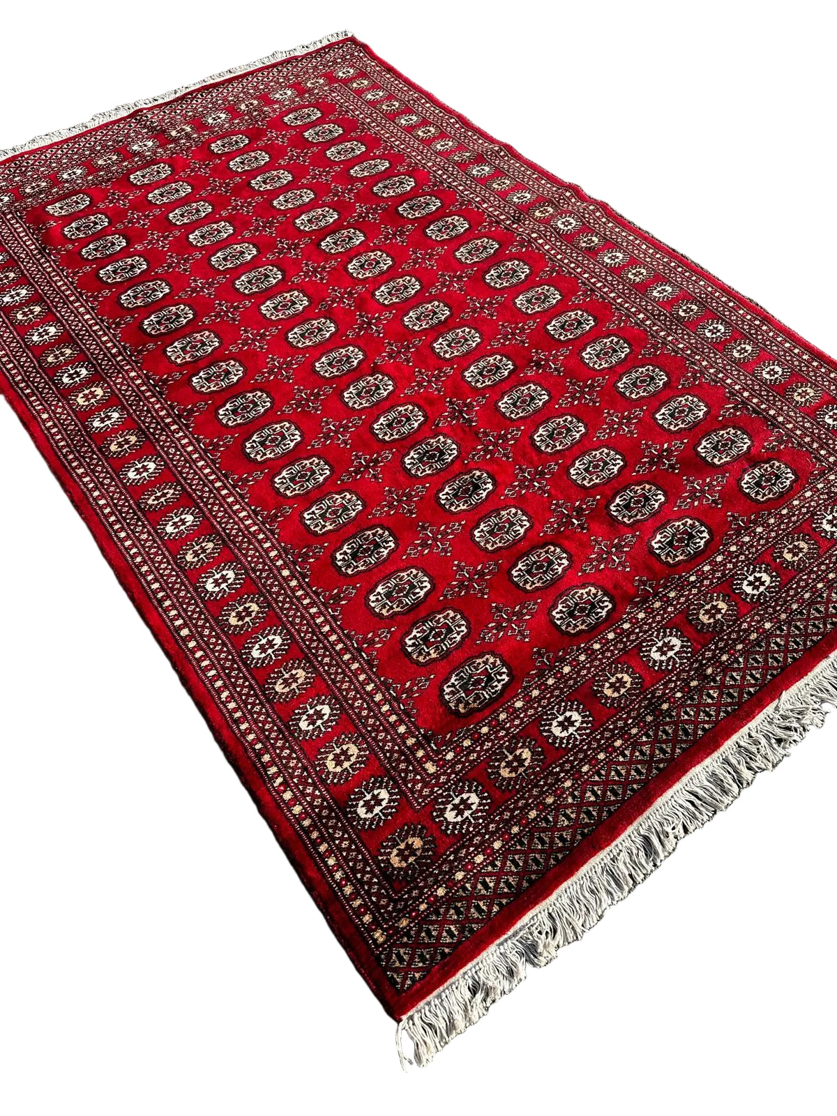 Grand tapis Bokhara fait main 250cm x 150cm
