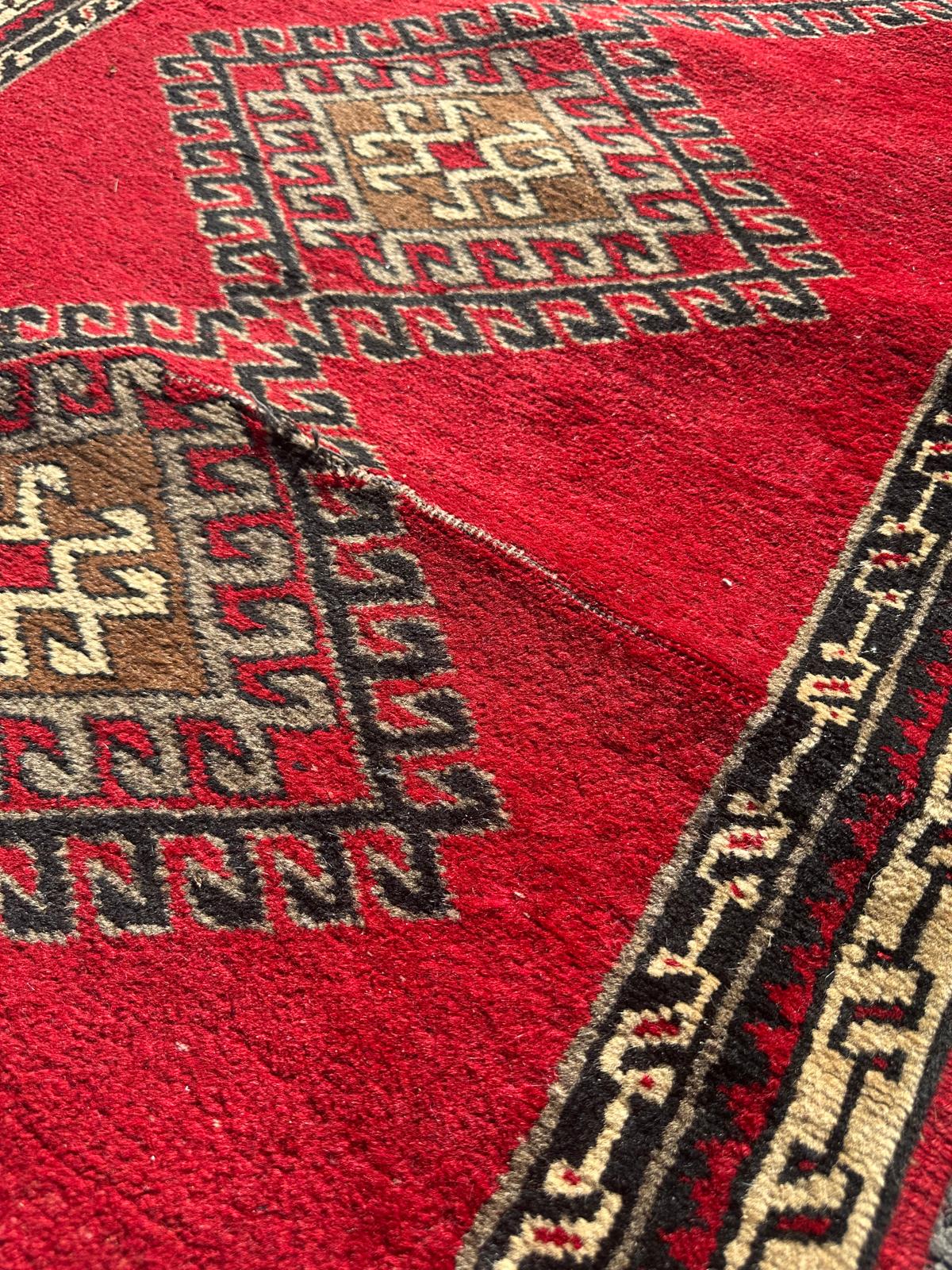 Tapis persan de couloir 4m