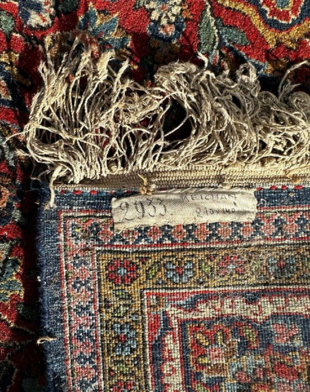 Tapis persan fait main 2,2m x 1,4m