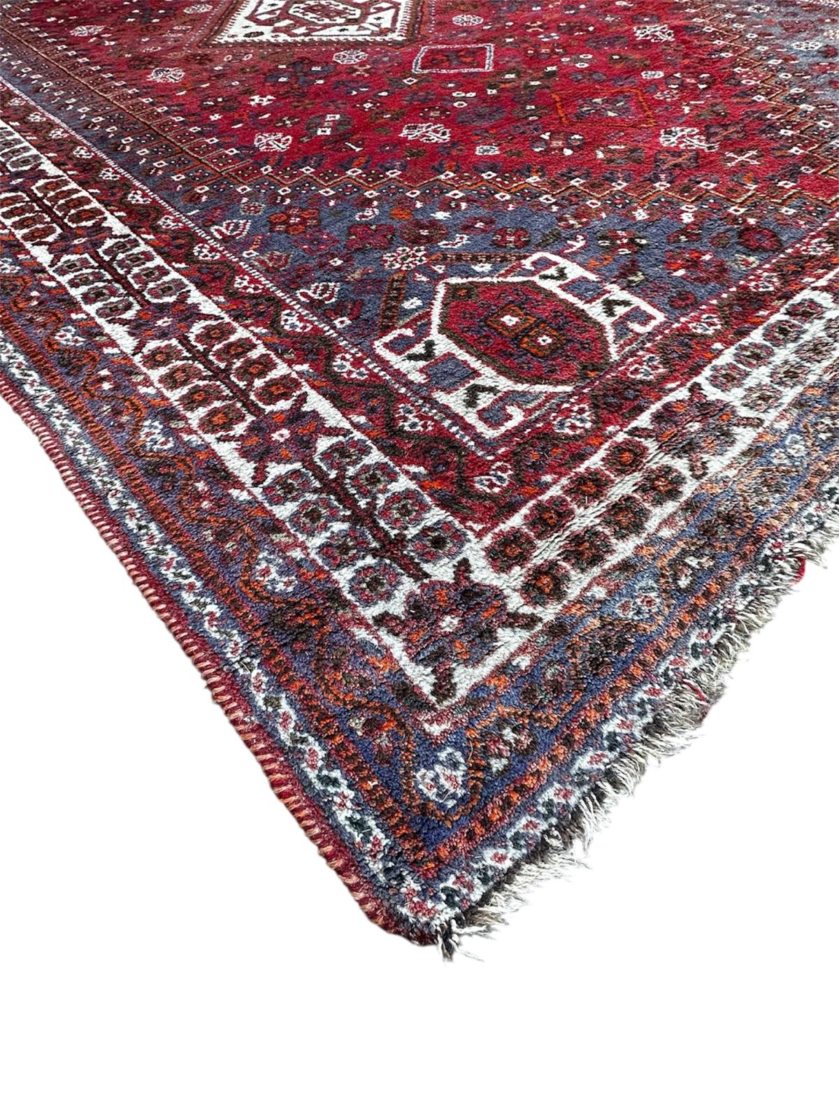 Tapis persan Shiraz Fait main 2m x 3m