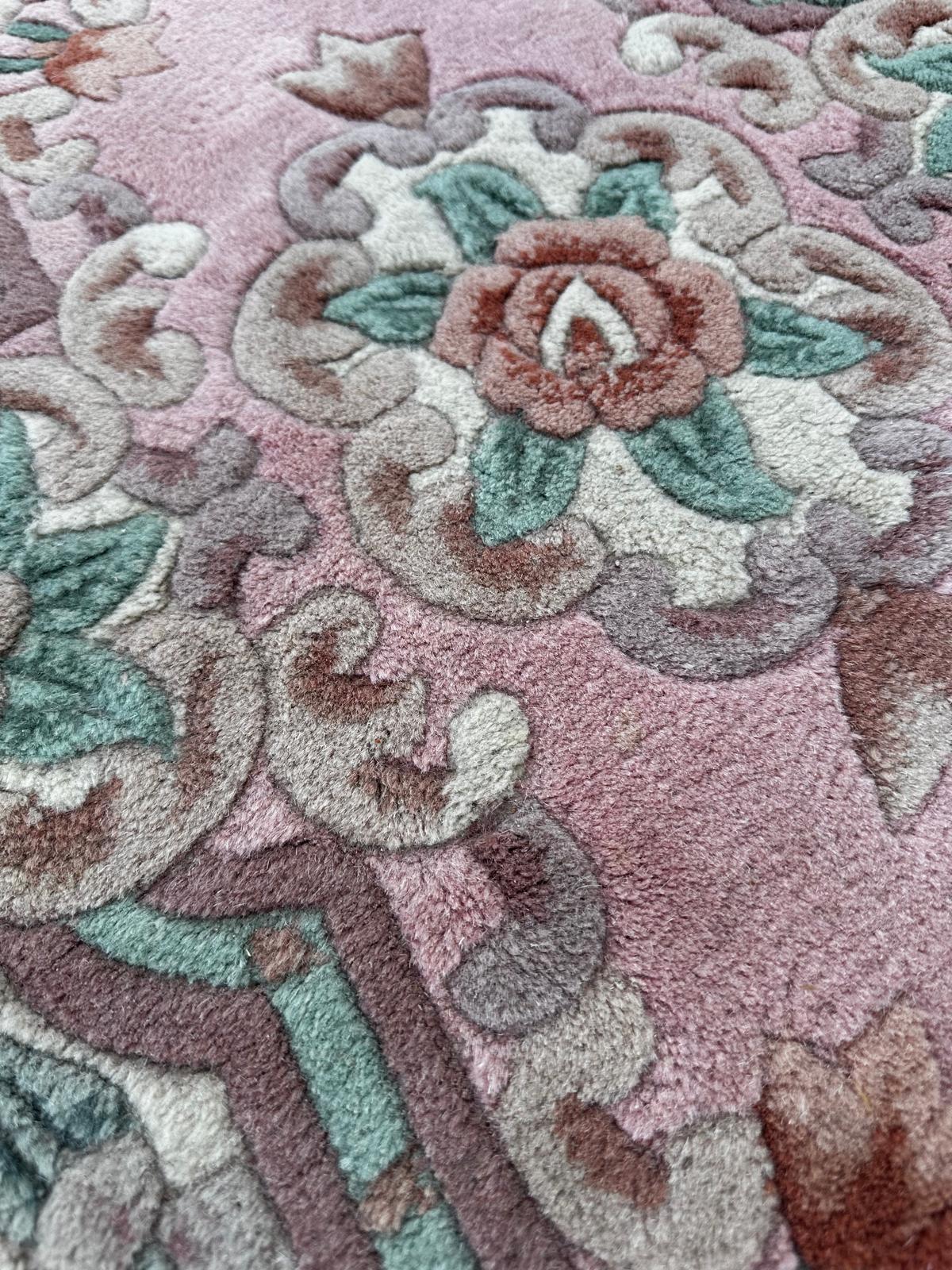 Tapis chinois fait main 90cm x 60cm