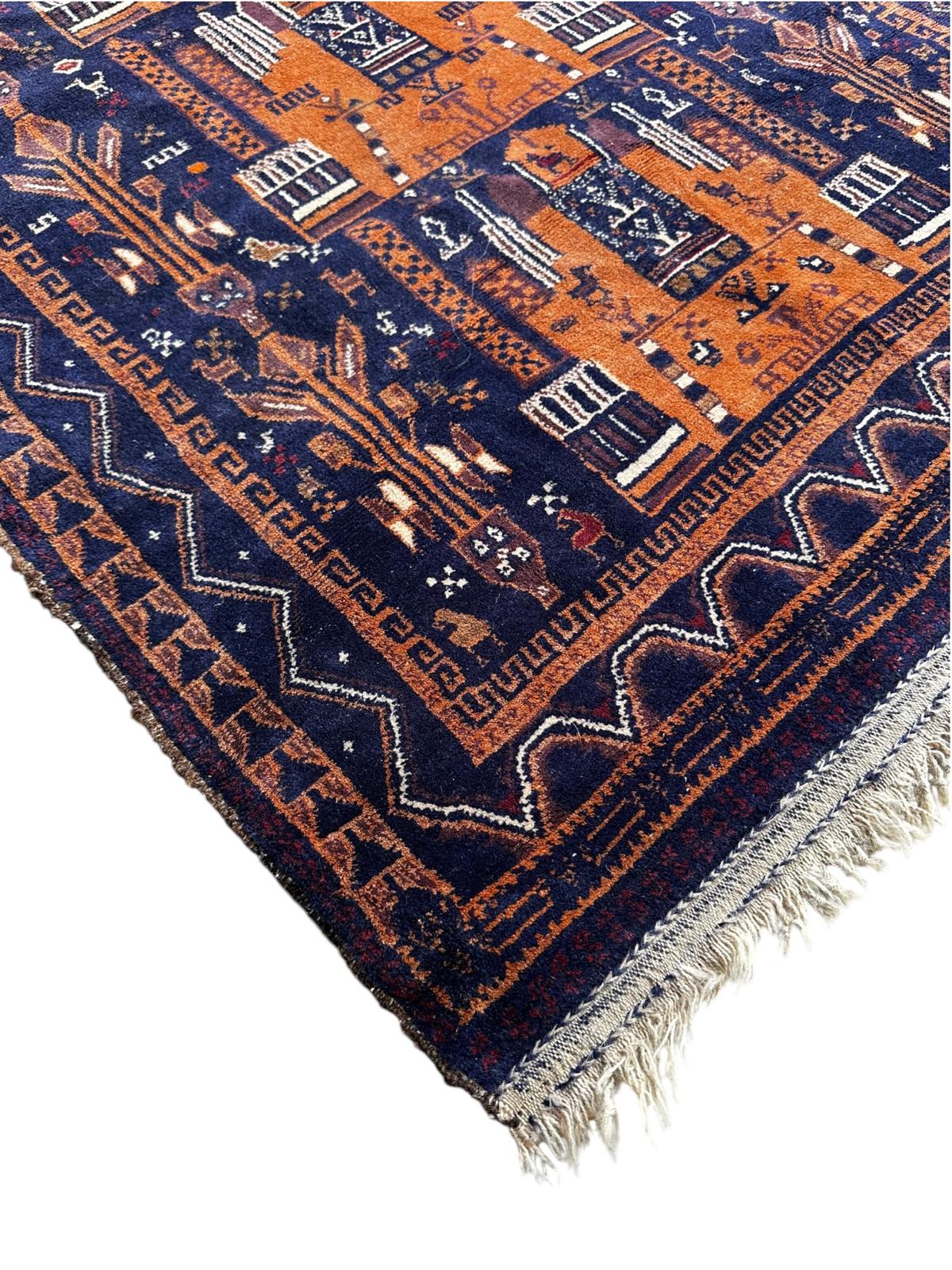 Tapis persan fait main