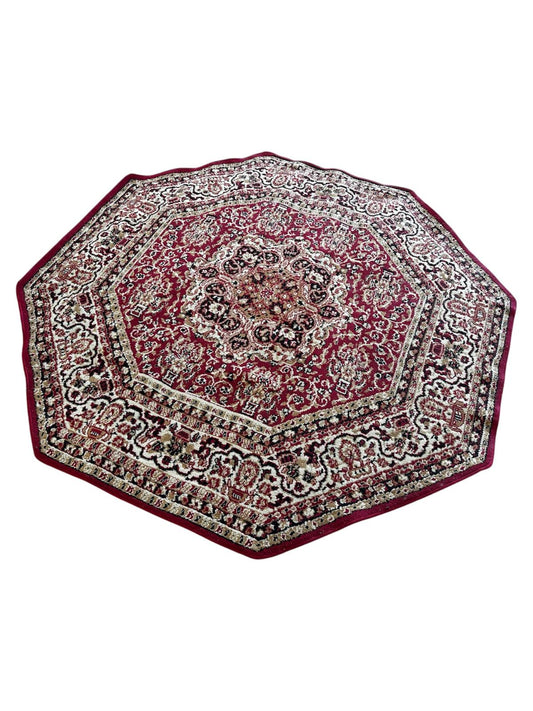 Tapis oriental octogonnal 190cm de diamètre