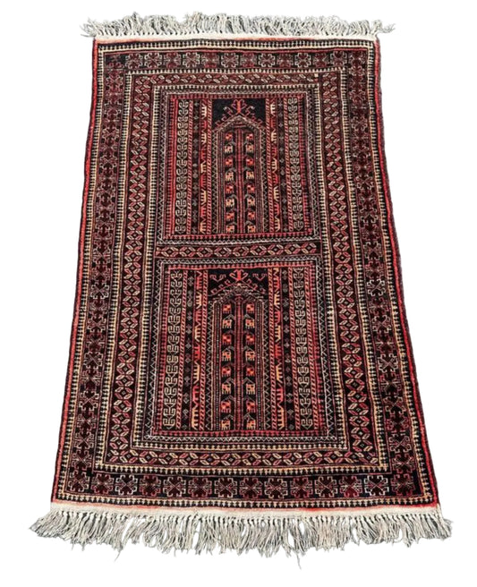 Tapis Afghan fait main 150cm x 90cm