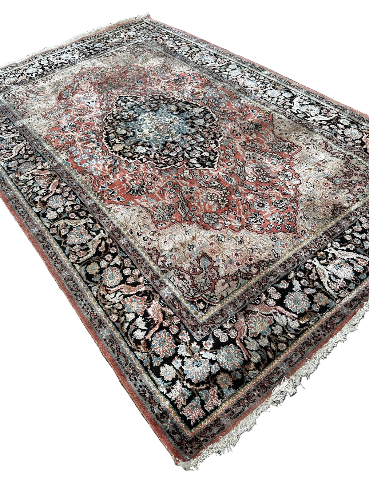 Tapis turc en soie 220cm x 140cm