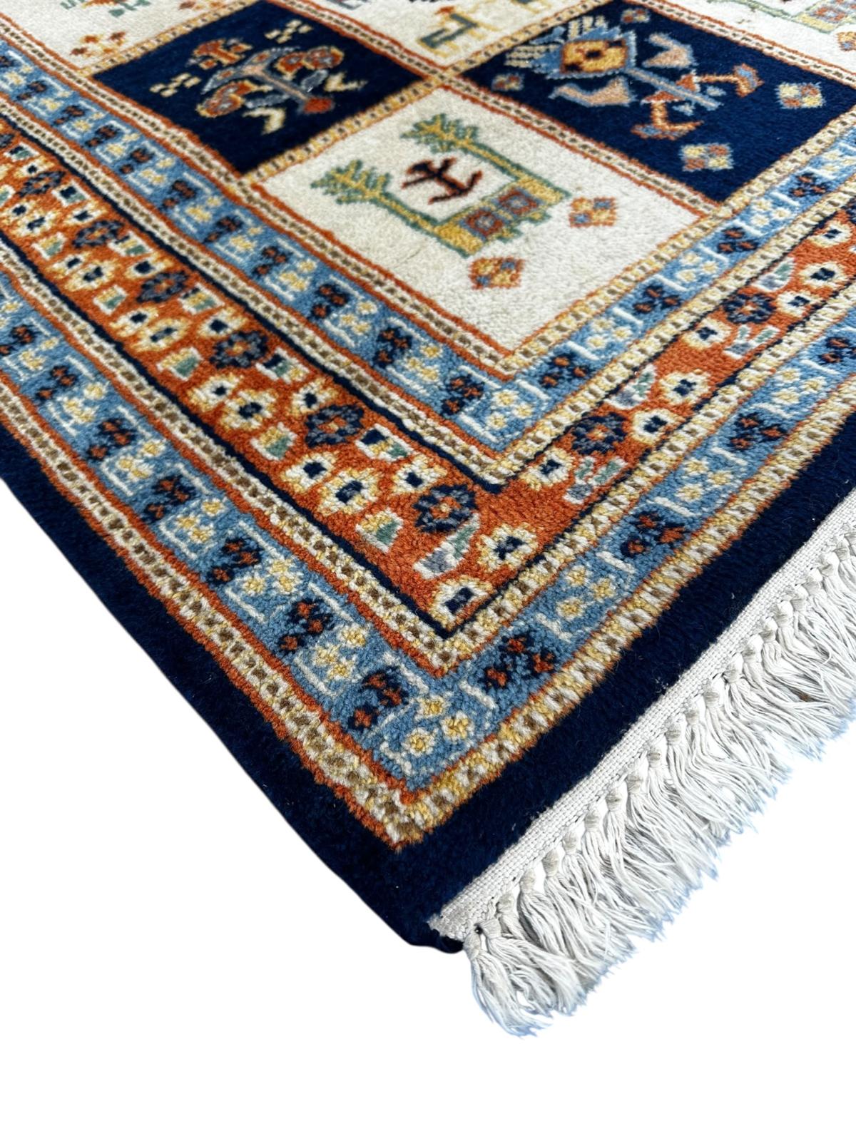 Tapis indien fait main 160cm x 90cm