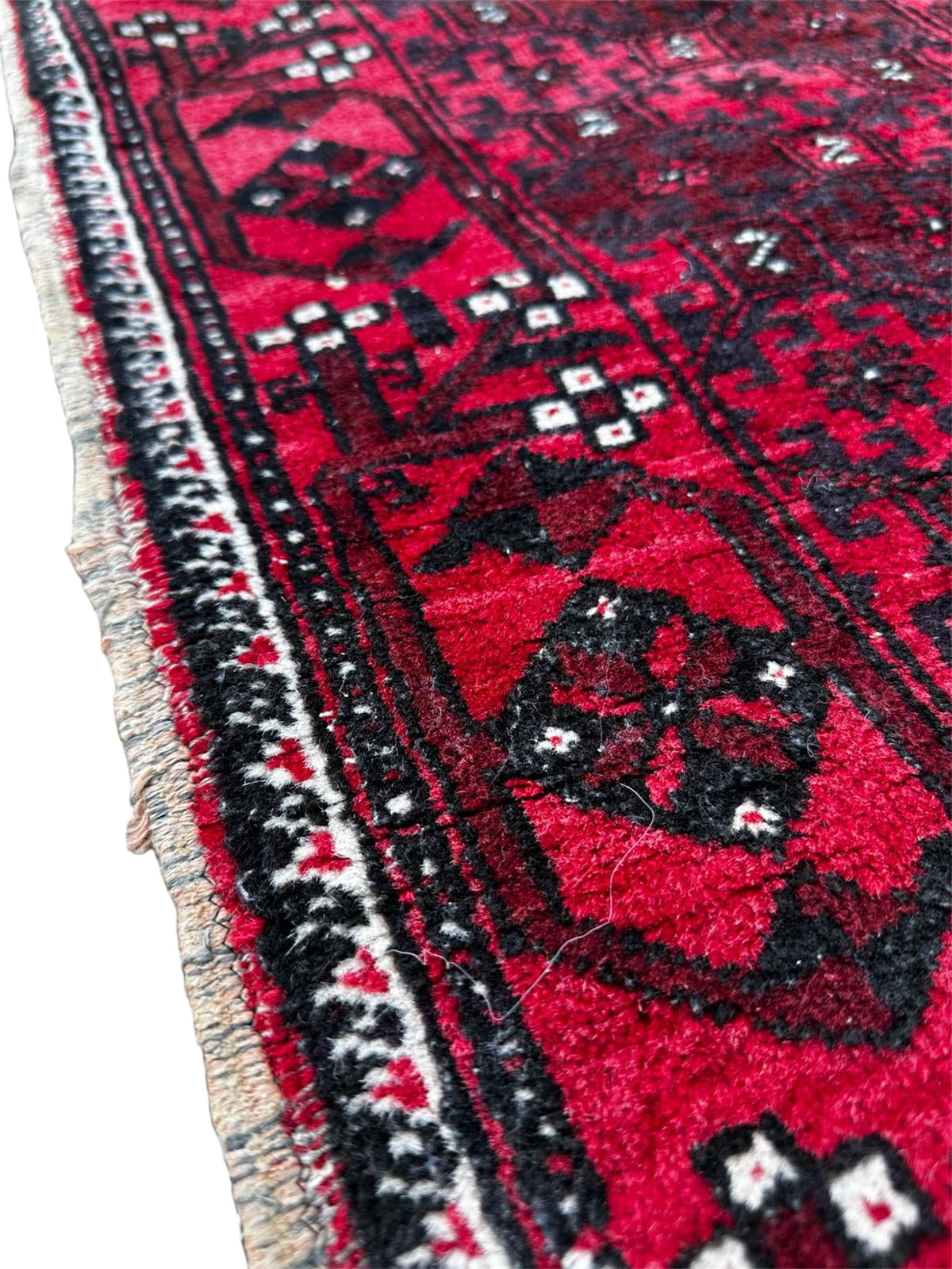 Tapis persan fait main 85cm x 53cm