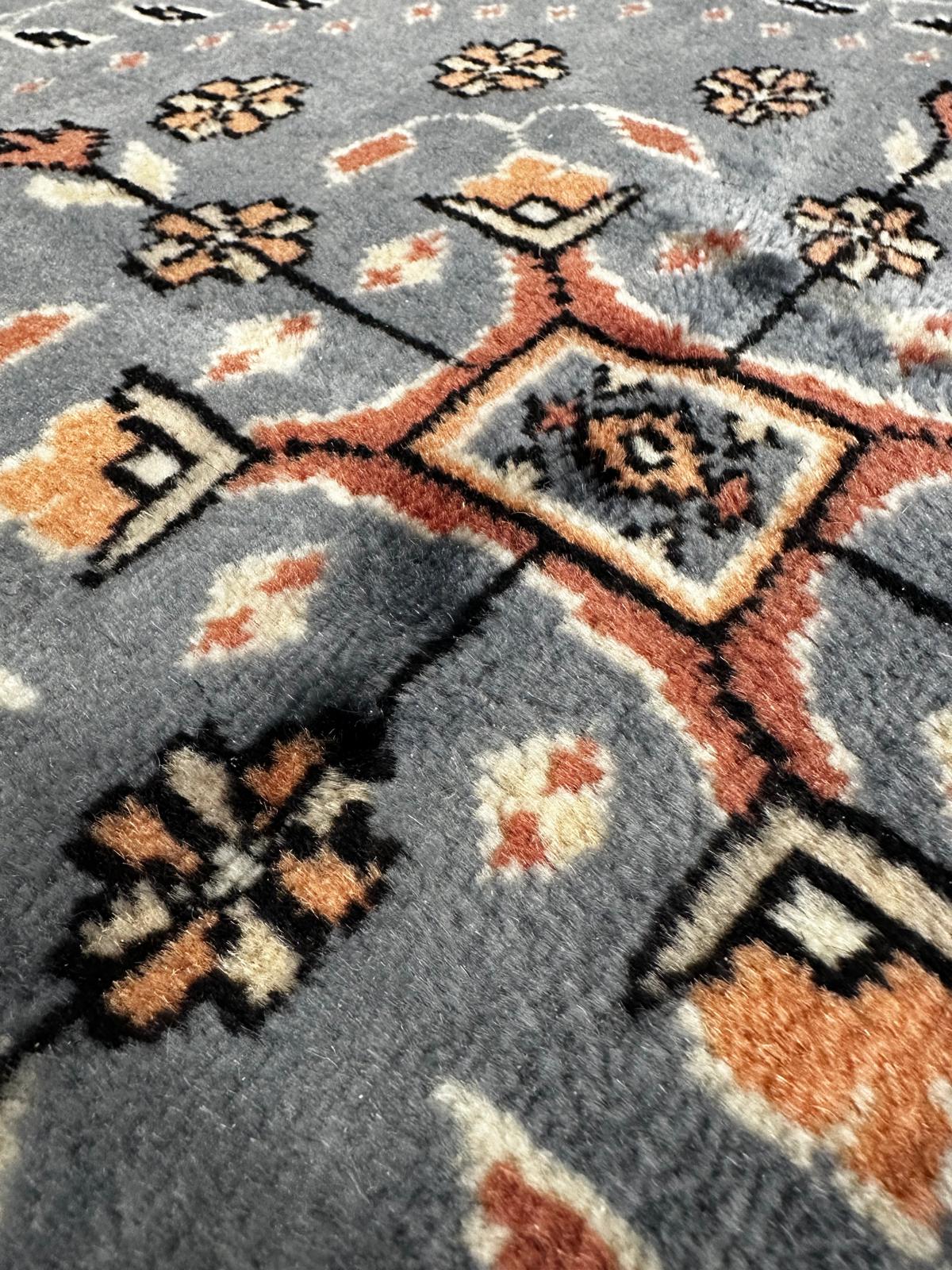 Tapis persan rond fait main 80cm