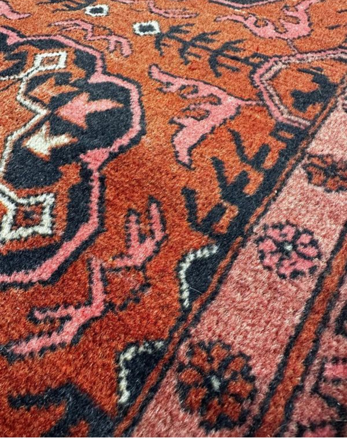 Tapis Afghan fait main 170cm x 70cm