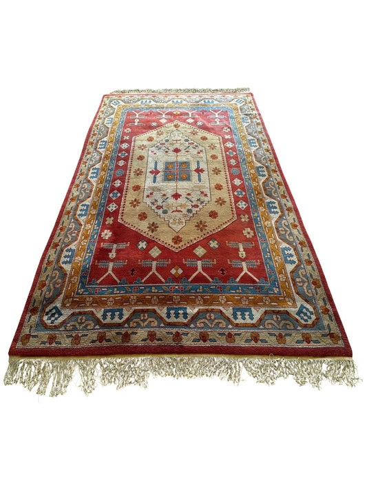 Grand tapis oriental fait main 240cm x 350cm