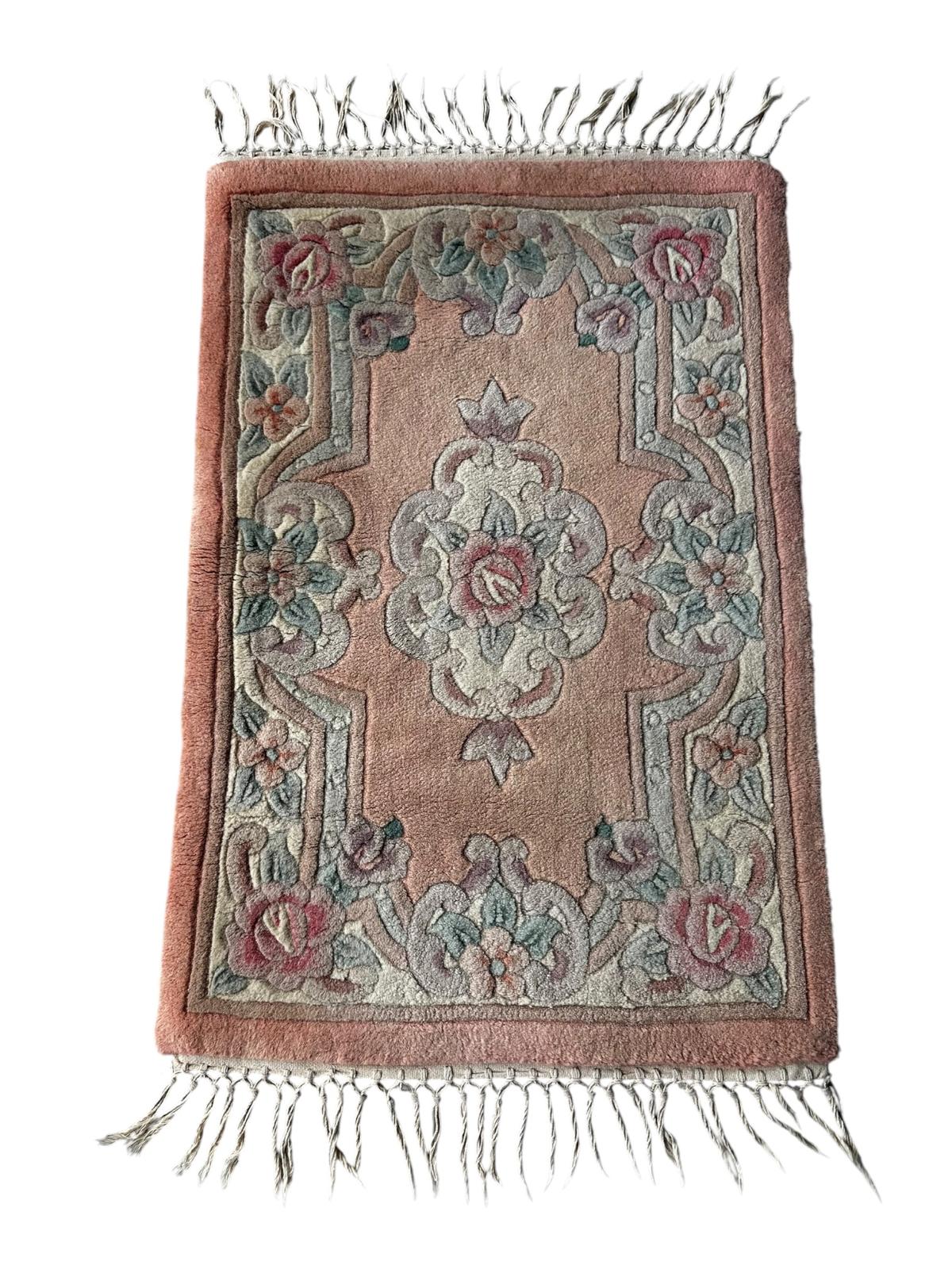 Tapis chinois fait main 100cm x 60cm