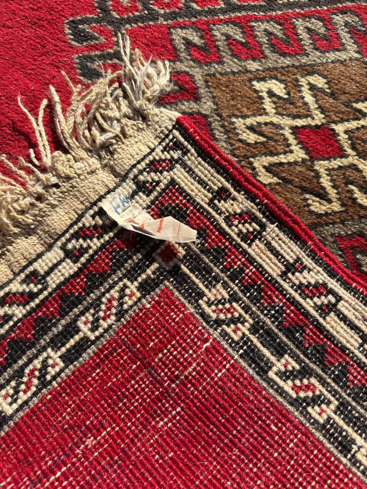 Tapis persan de couloir 4m