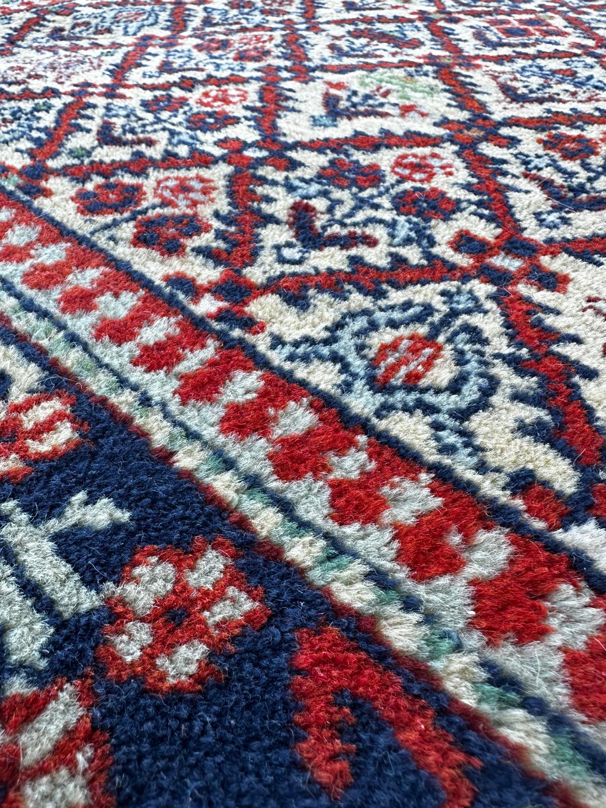 Tapis oriental de couloir fait main 3m x 1m