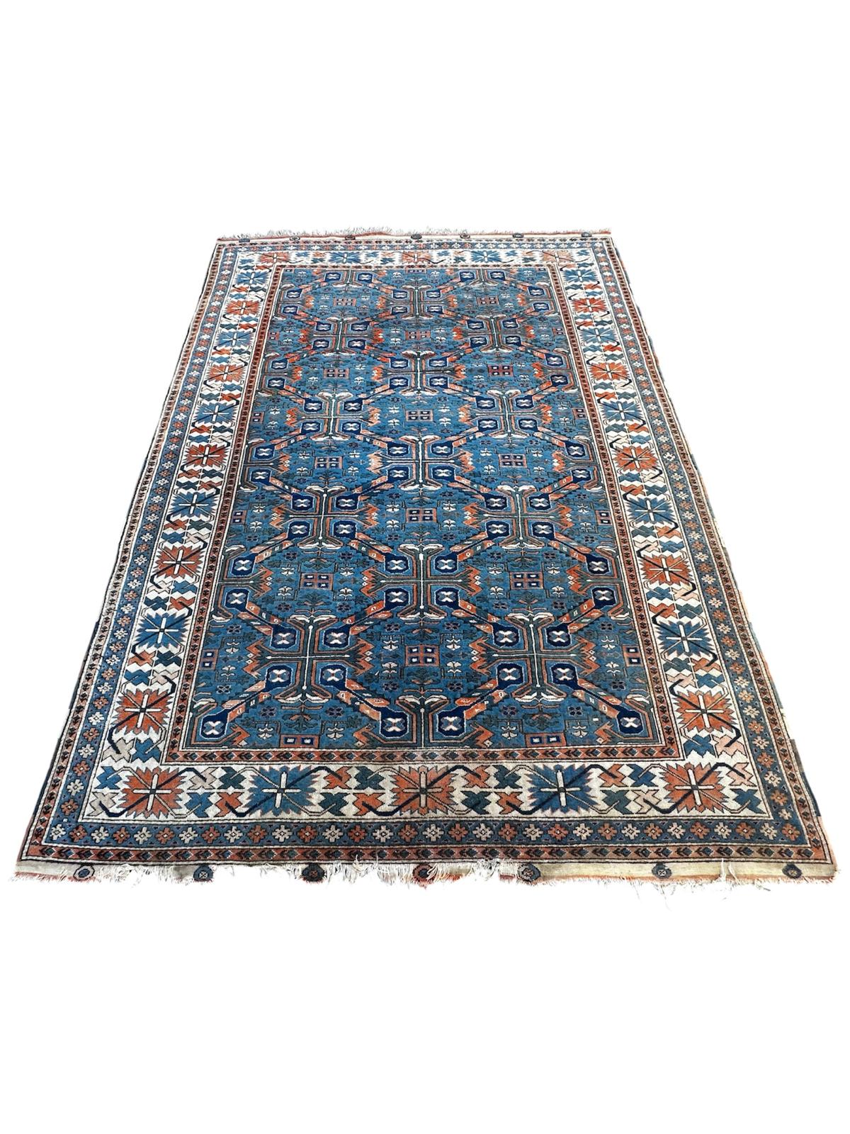 Tapis turc fait main 2m x 3m