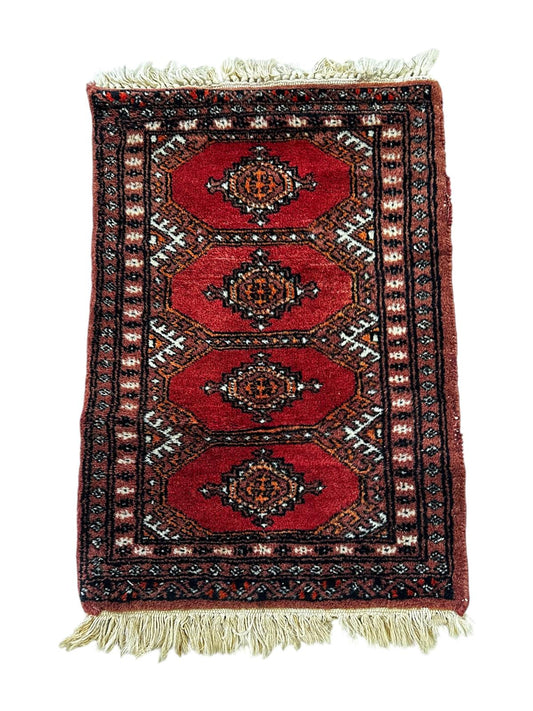 Tapis persan fait main 65cm x 40cm