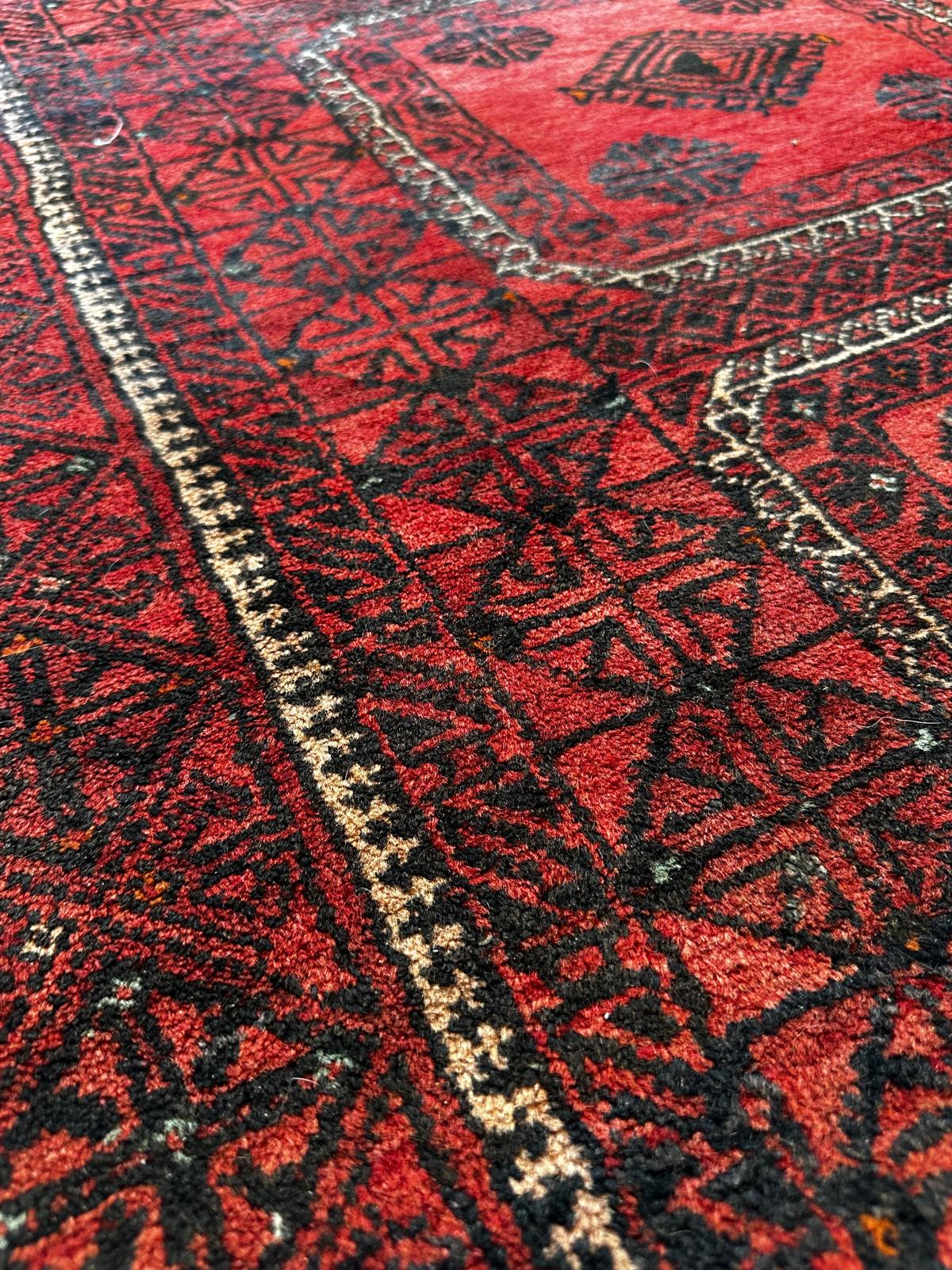 Tapis Afghan fait main 160cm x 100cm