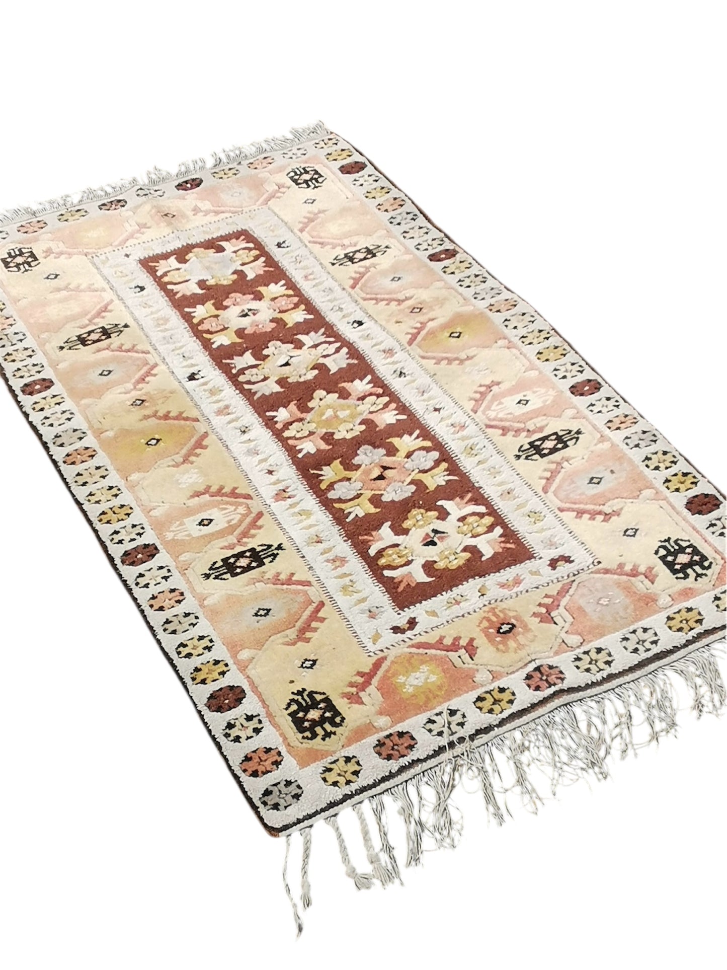 Tapis Turc fait main 1,4m x 0,9m