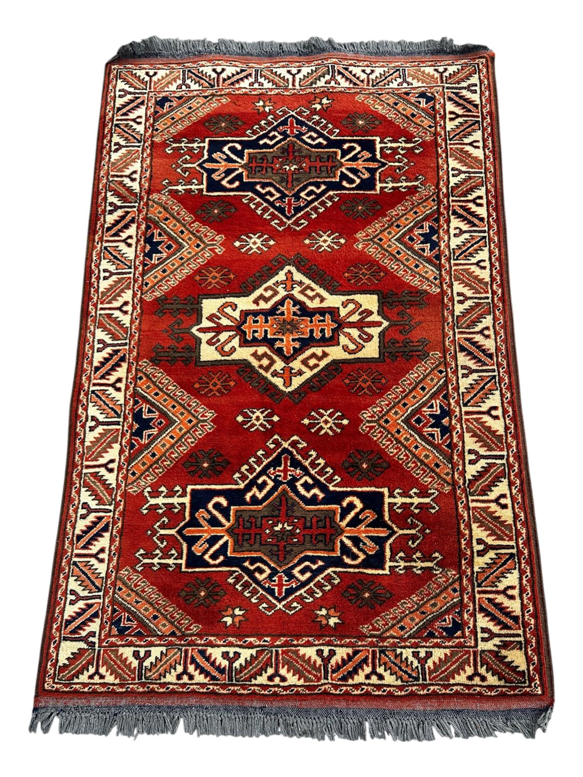 Tapis turc noué à la main 160cm x 100cm