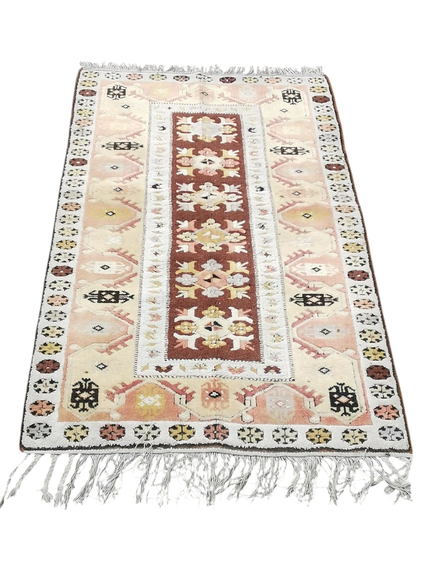 Tapis Turc fait main 1,4m x 0,9m