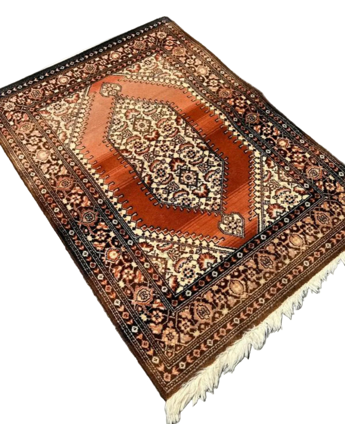 Tapis de style oriental en laine 90cm x 70cm