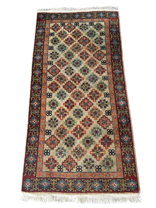 Tapis chinois fait à la main 190cm x 90cm